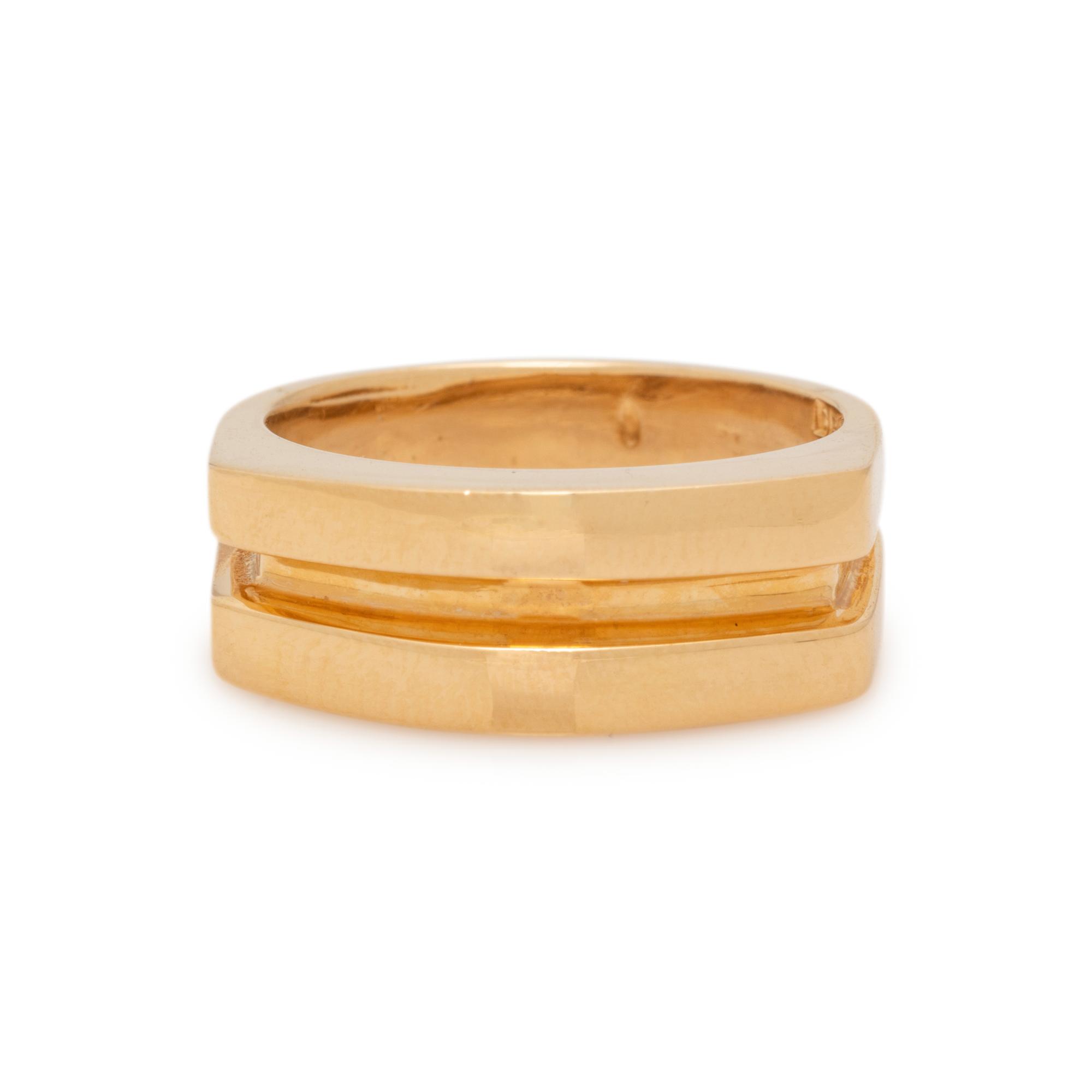 YELLOW GOLD RING