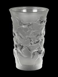 A Lalique Frosted Glass Vase