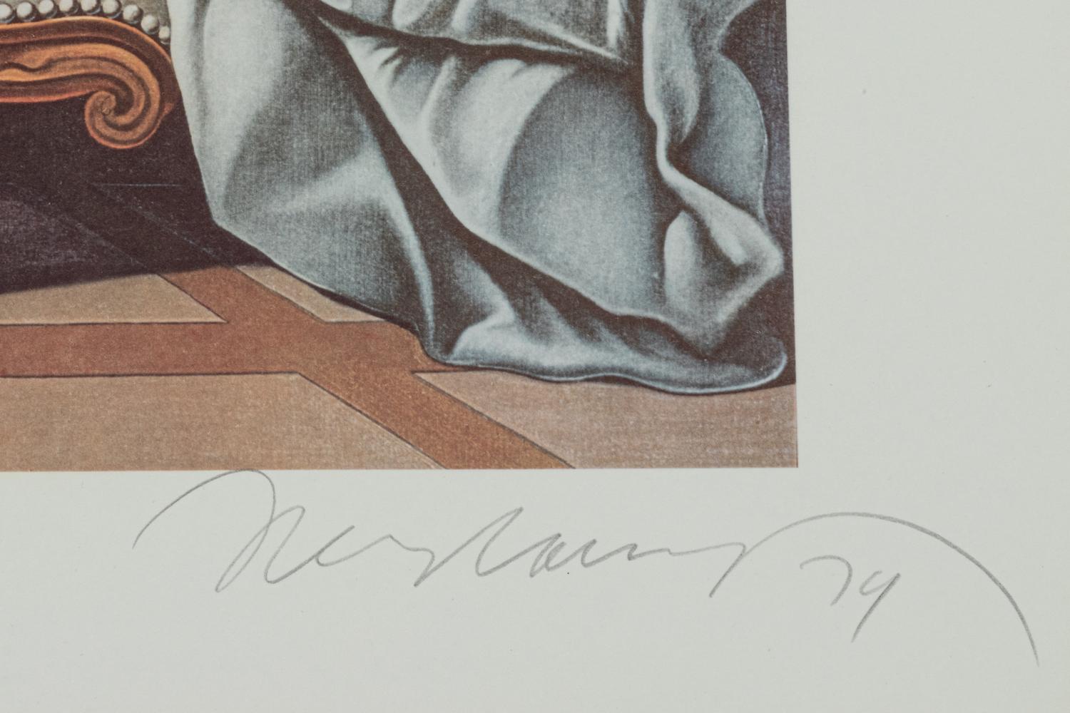 Mel Ramos ( complete portfolio of four prints with original cloth case)