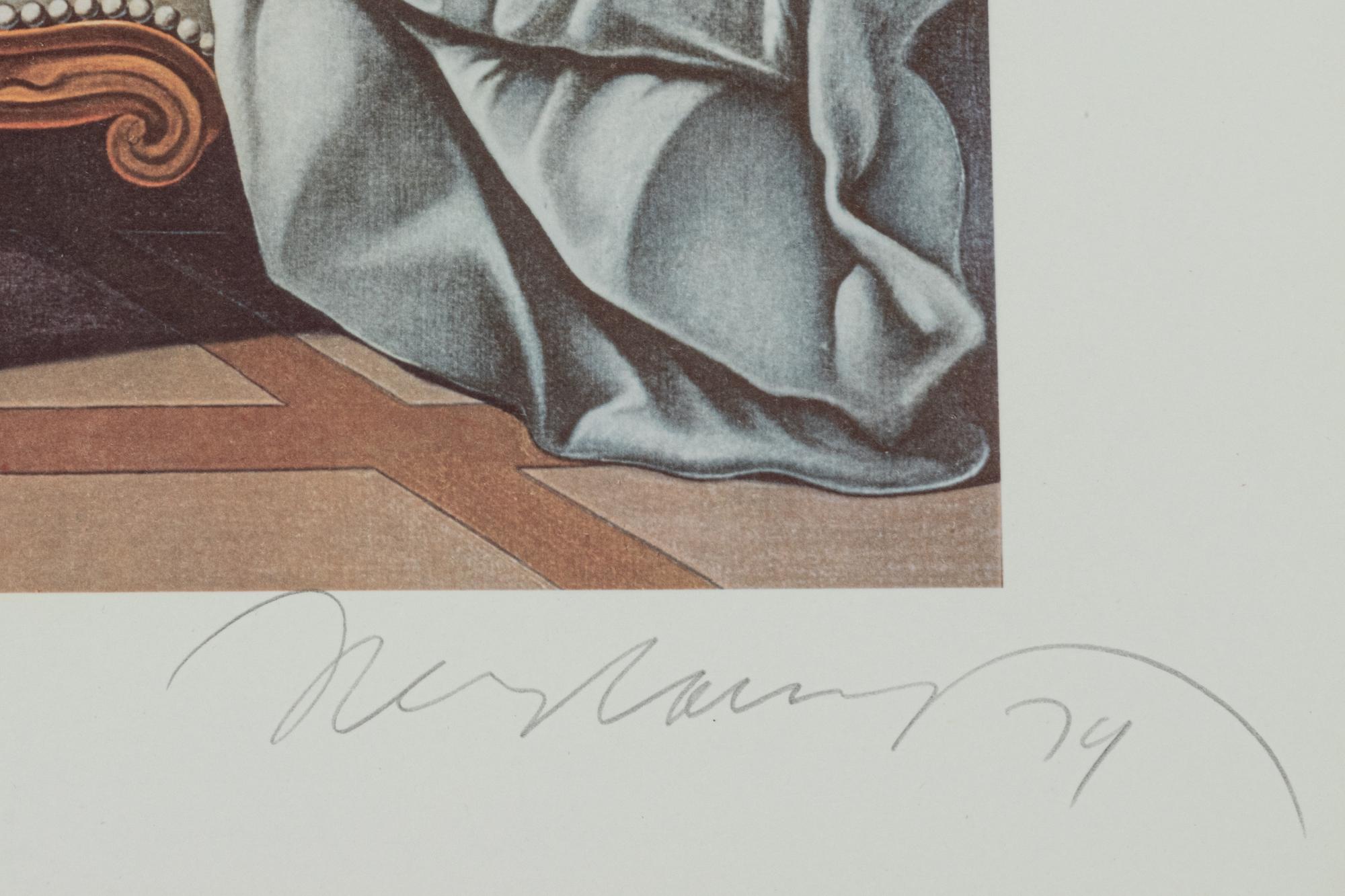 Mel Ramos ( complete portfolio of four prints with original cloth case)