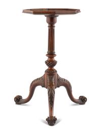 A George III Mahogany Kettle Stand