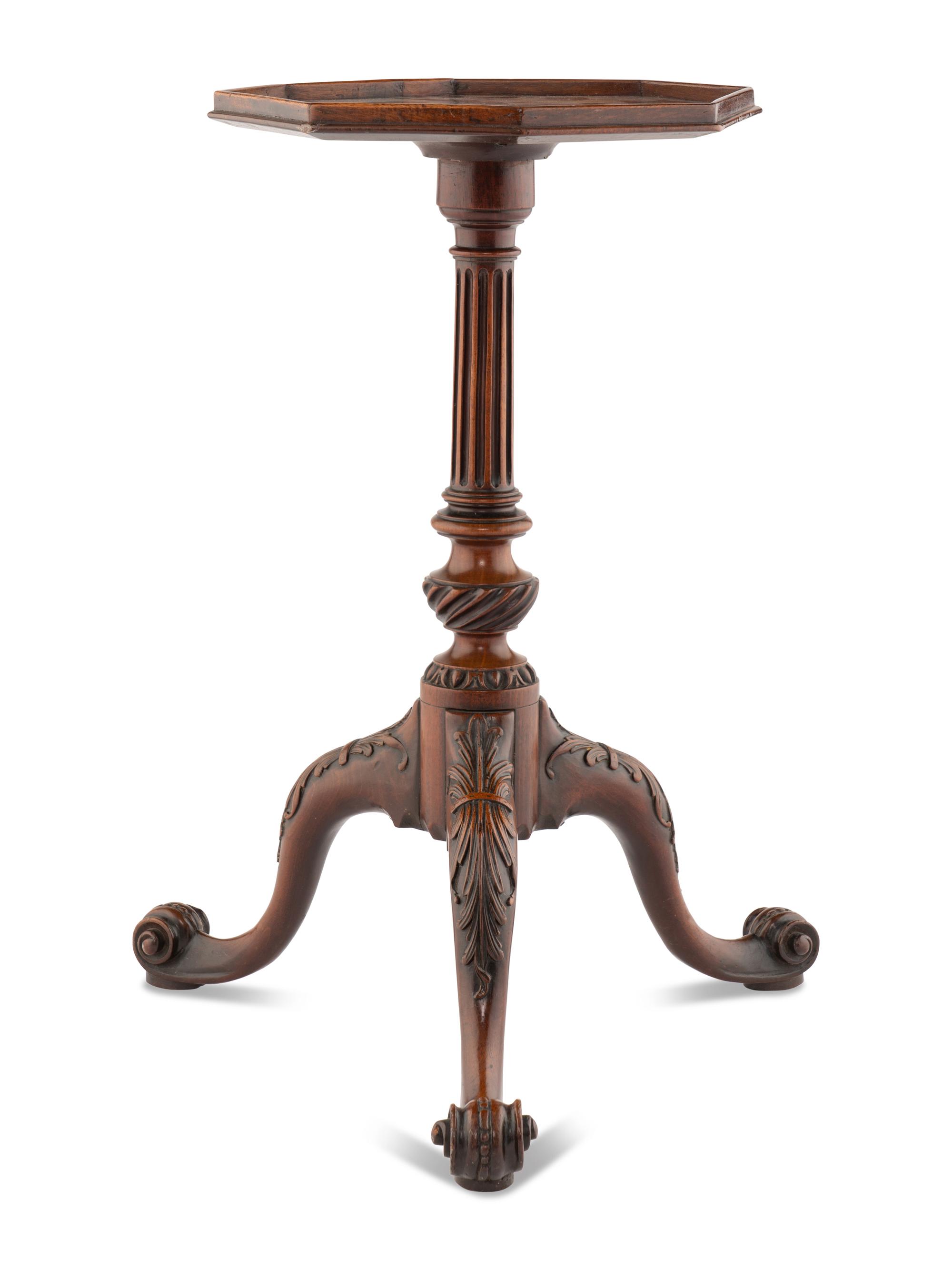 A George III Mahogany Kettle Stand