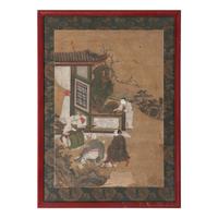 A Chinese Painting on Silk