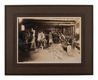 [Early Photography]. A group of 16 photographs with occupational, military, and patriotic interest.