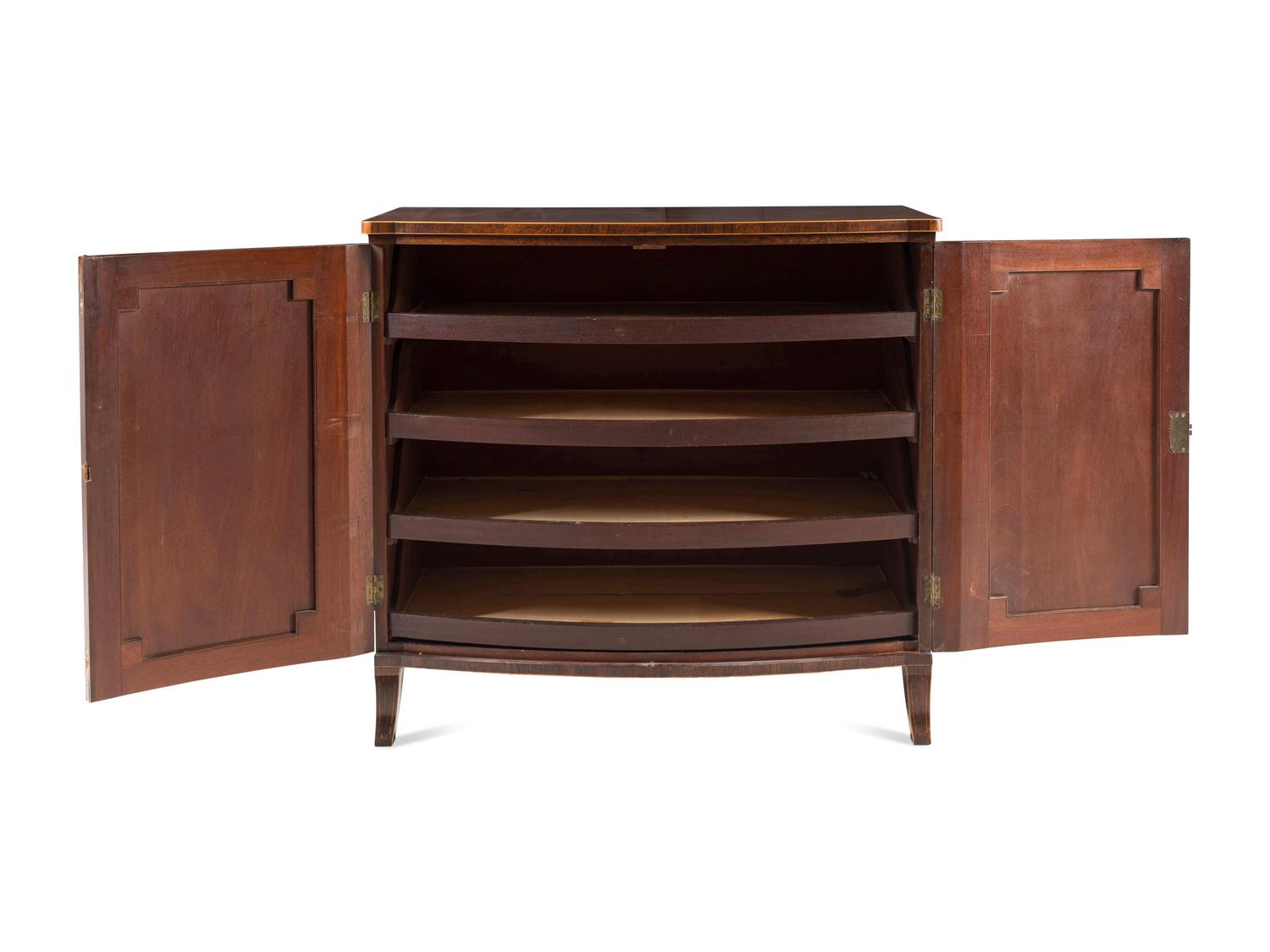 A Regency Rosewood Side Cabinet