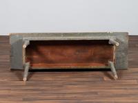 A Shaker Blue Painted Pine Work Bench