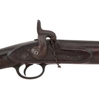 Confederate "A" Marked Cleaned & Repaired British Pattern 1856 Enfield Rifle Dated 1861