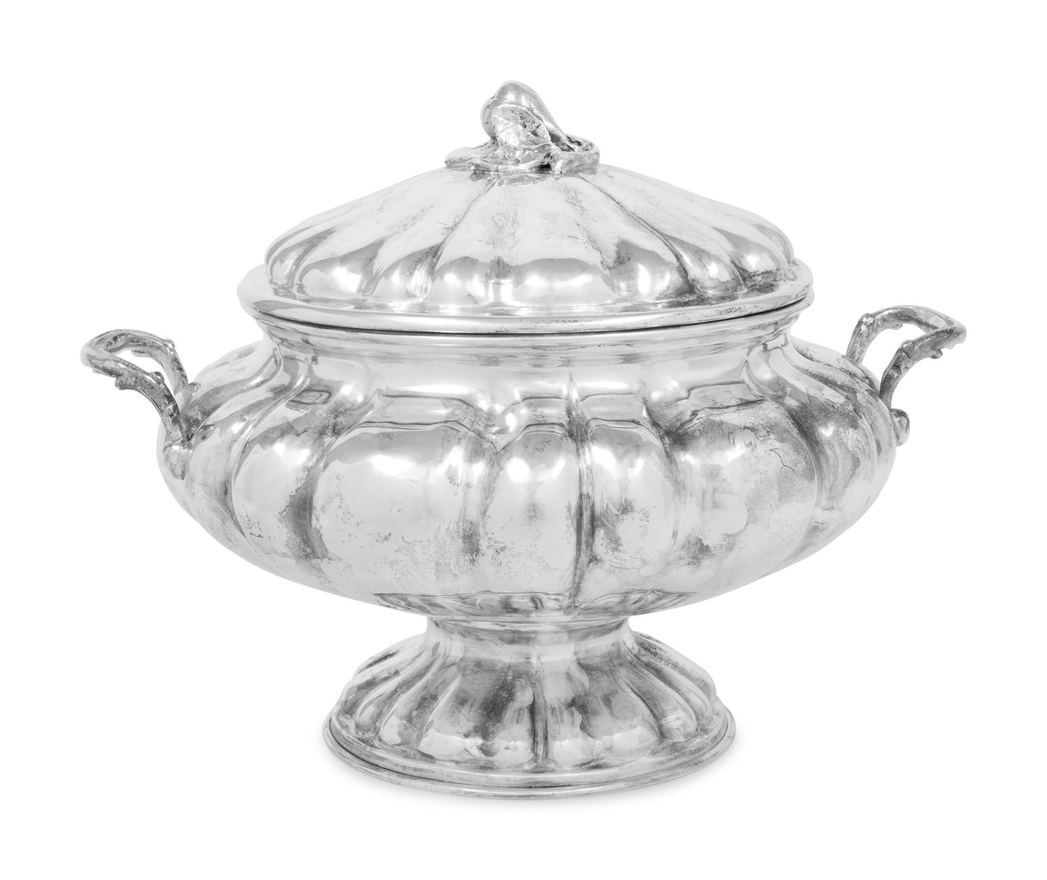 A Continental Silver Tureen