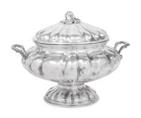 A Continental Silver Tureen