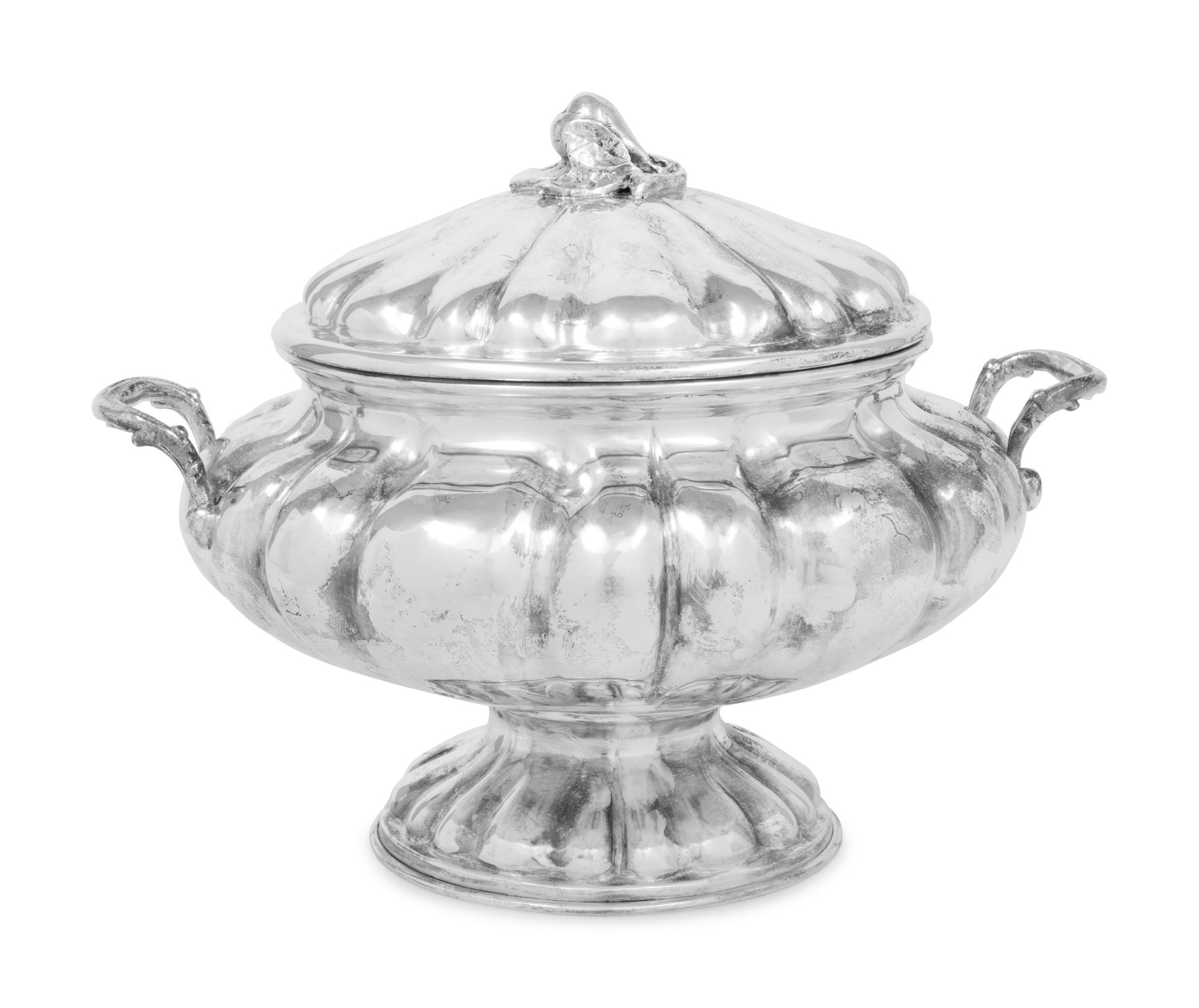 A Continental Silver Tureen