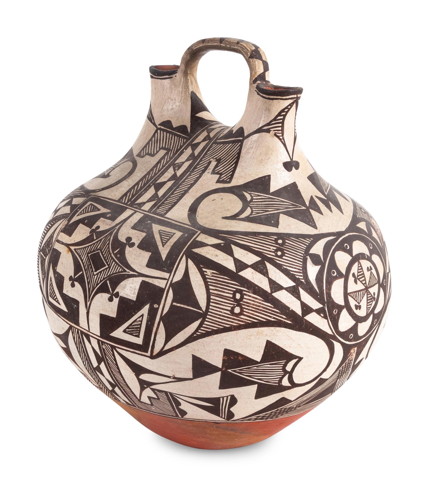 Acoma Pottery Wedding Jar