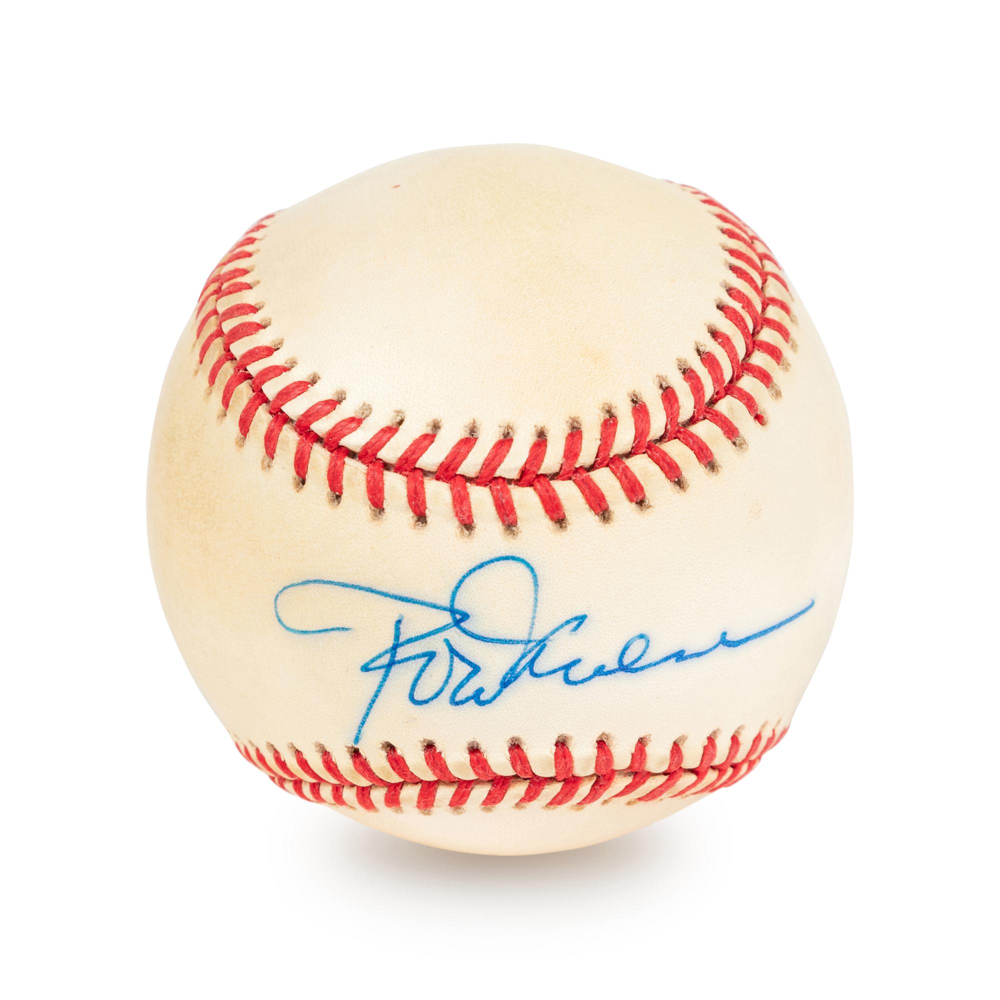 A Group of Nine 3,000 Career Hit Signed Autograph Baseballs (Beckett Authentication Services BAS Certified),