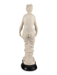 A Composition Sculpture of a Nude Water Maiden
