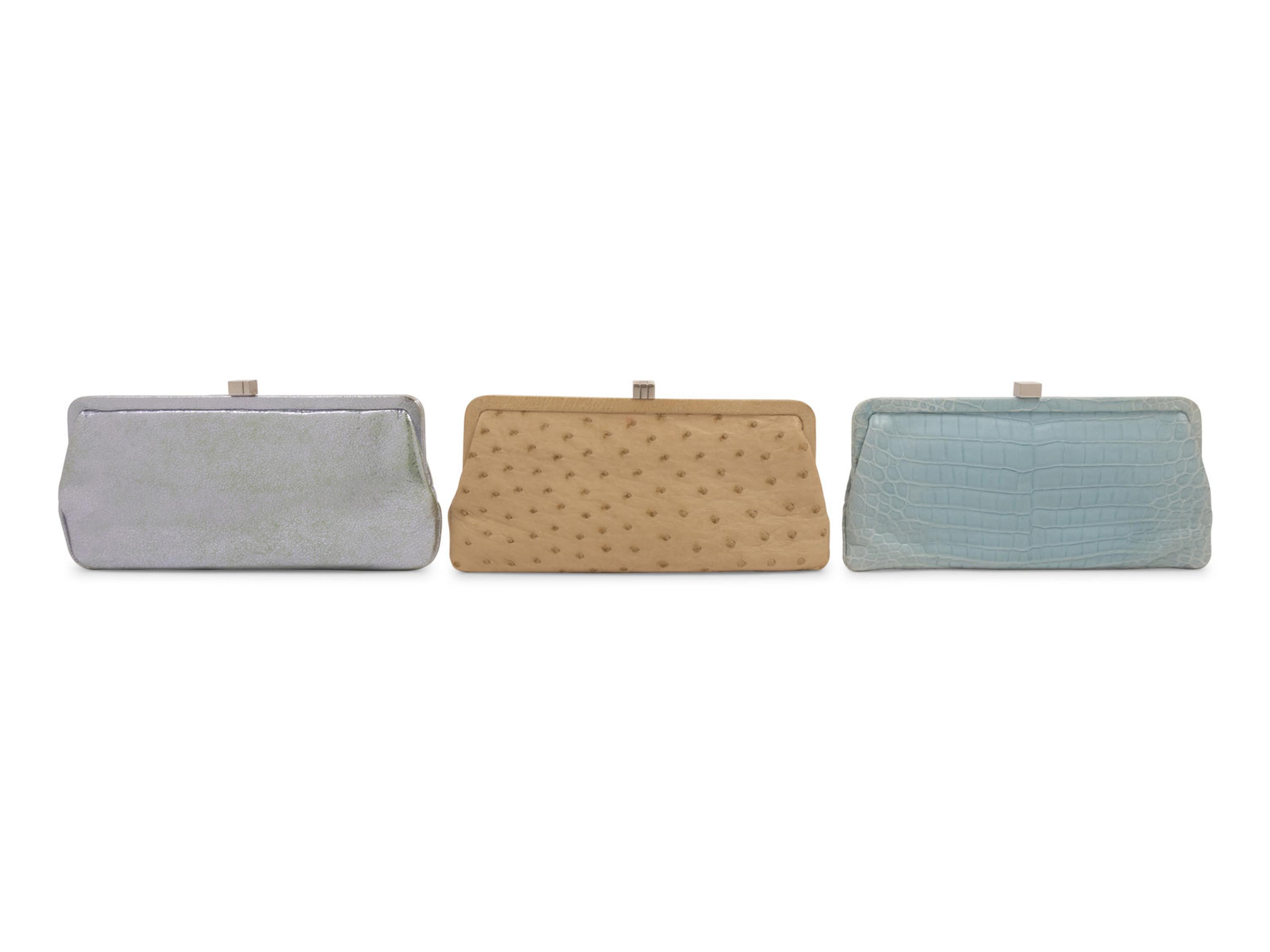 Five Lambertson Truex Frame Clutch Bags