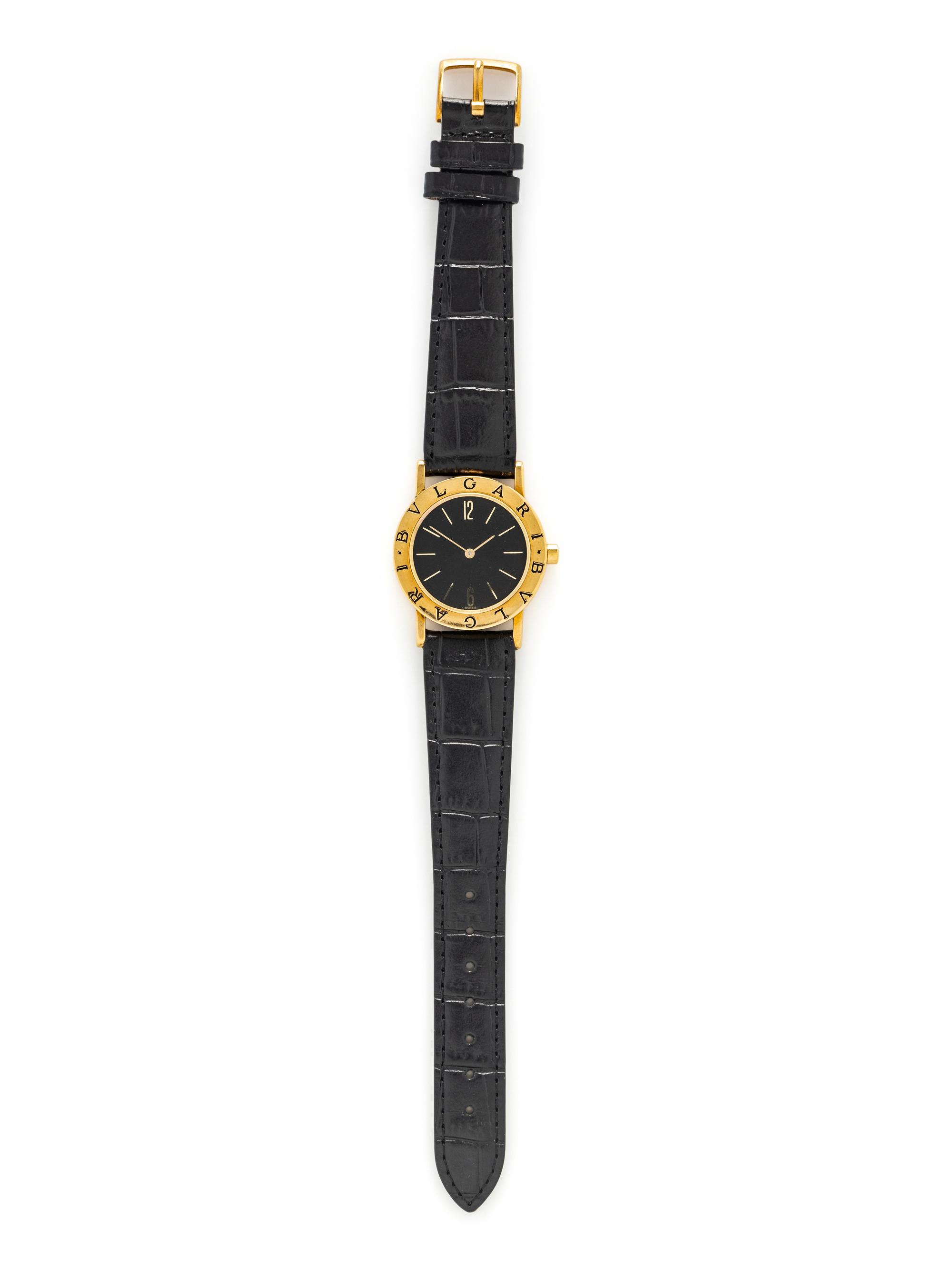 BULGARI, 18K YELLOW GOLD 'BULGARI BULGARI' WATCH