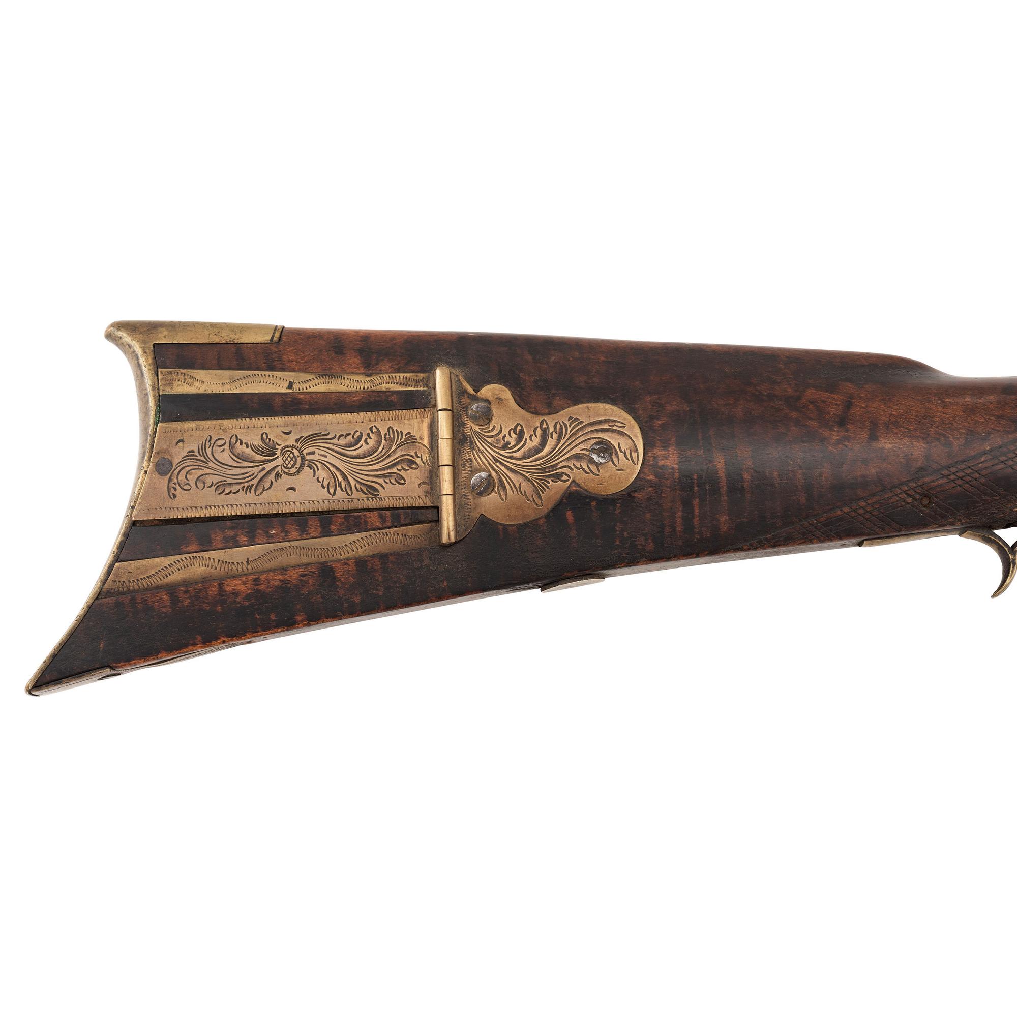 Fullstock Percussion Rifle by Leman