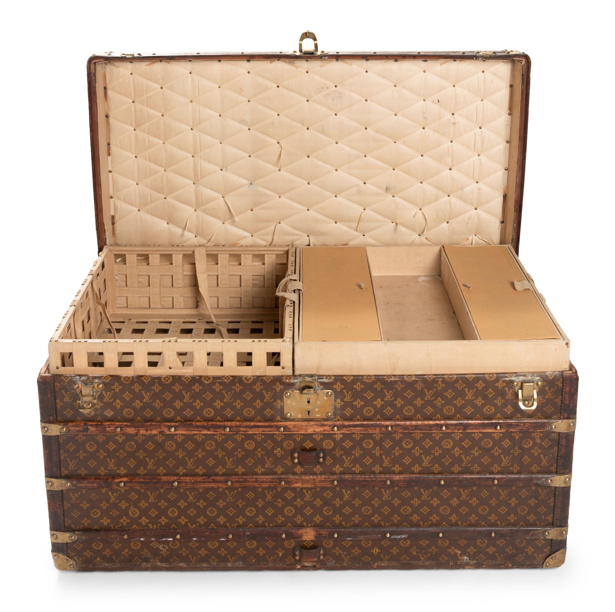 Louis Vuitton Steamer Trunk, Early 20th Century