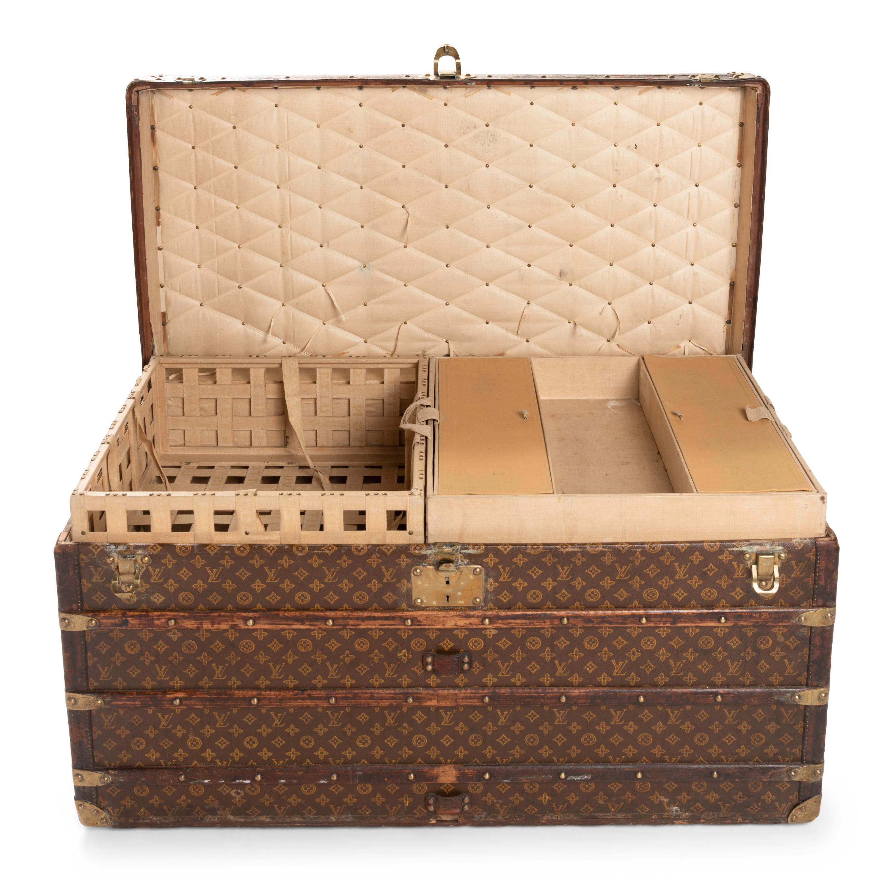 Louis Vuitton Steamer Trunk, Early 20th Century