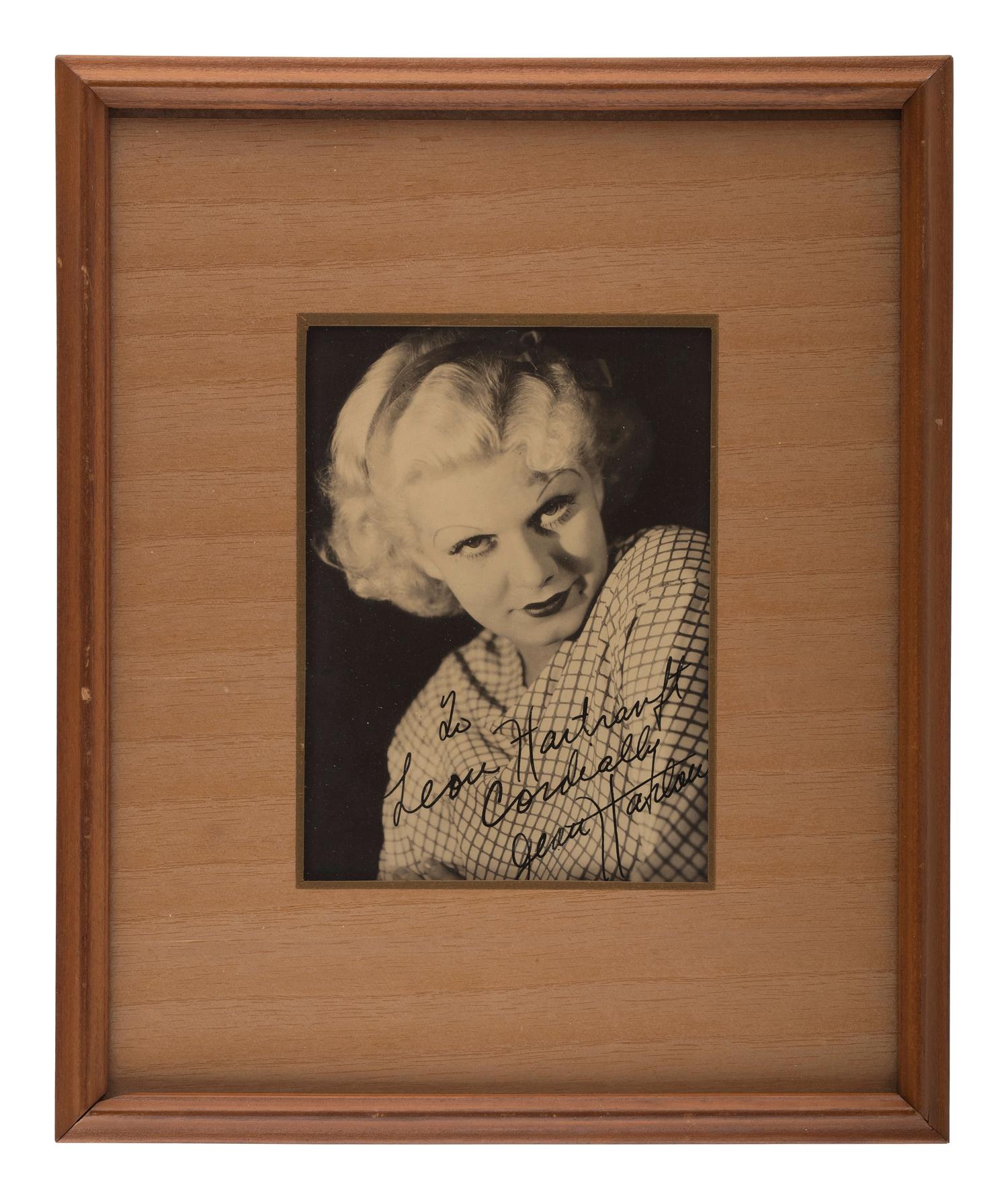 [HOLLYWOOD]. A group of 6 items highlighted by signed photographs of Bette Davis and Lon Cheney, Jr.