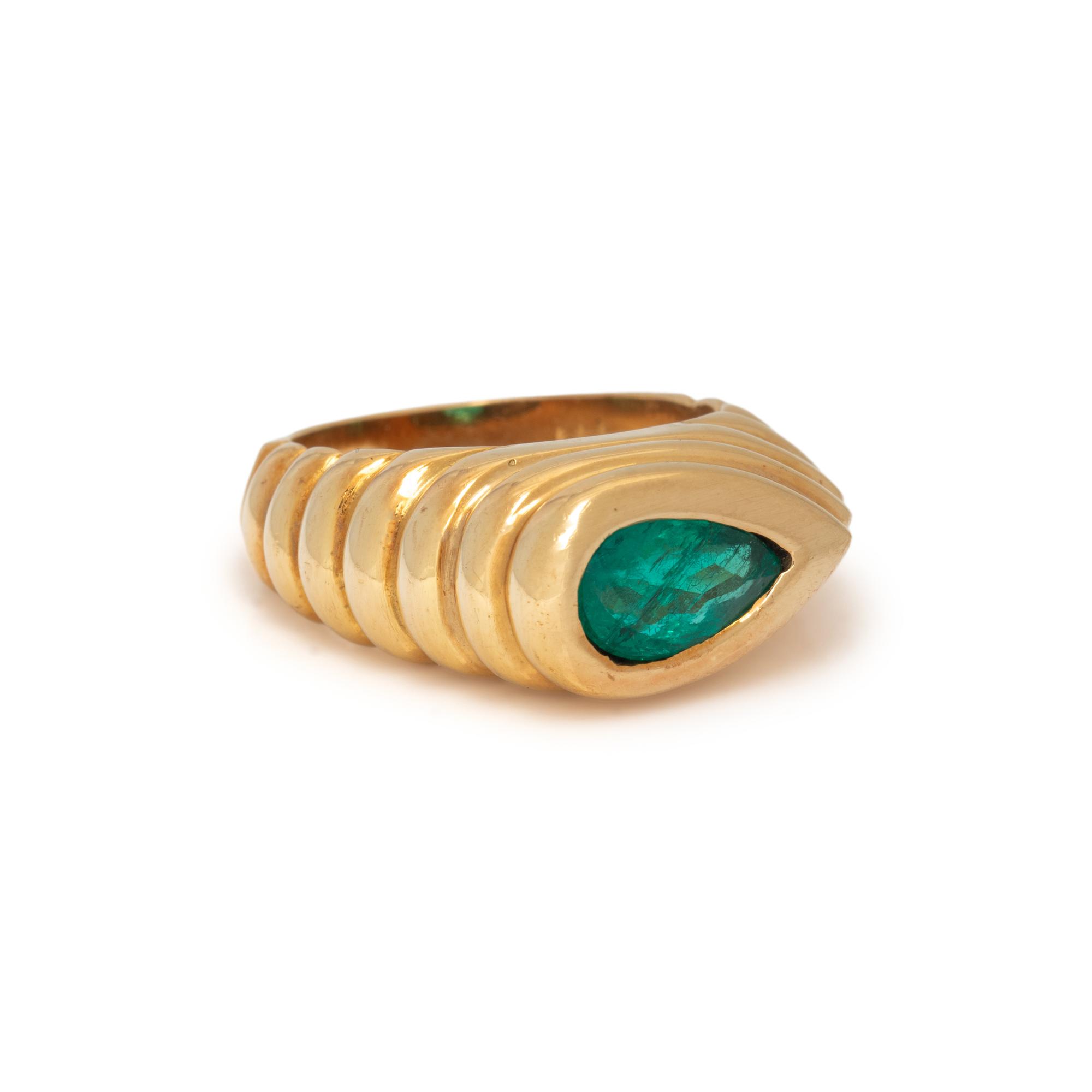 NIVA, PAIR OF SAPPHIRE AND EMERALD RINGS
