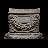 A Roman Marble Cinerary Urn