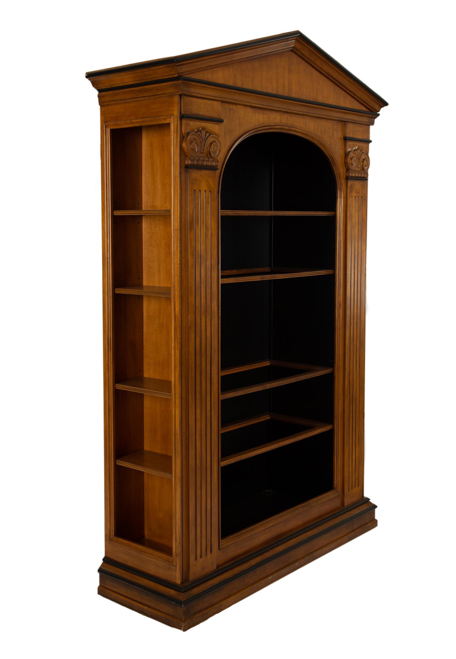 A Georgian Style Walnut Bookcase — 20TH CENTURY