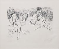 Joseph Friebert, (Wisconsin, 1908-2002), Nude and Waiting, 1972 (two works)