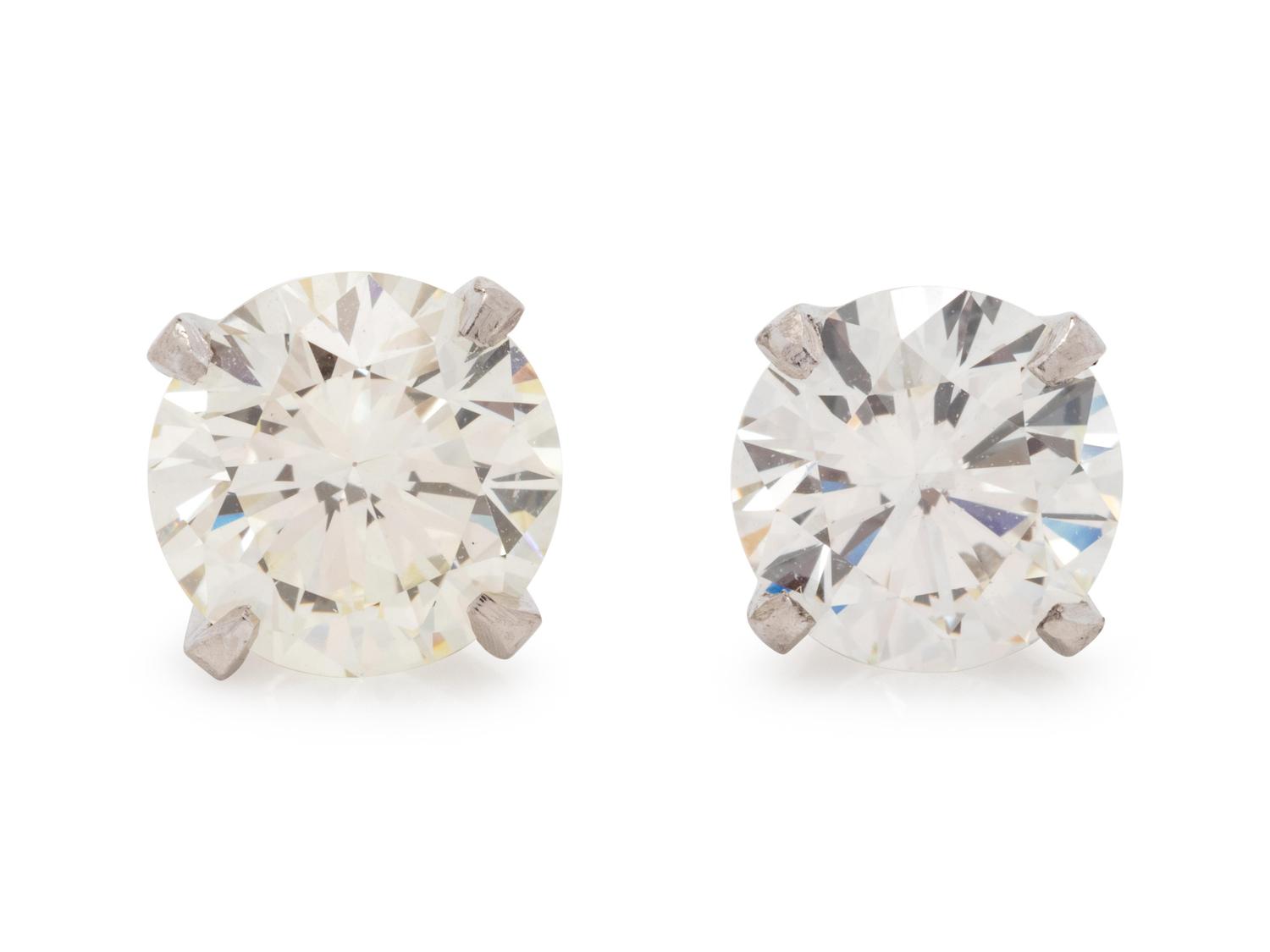 Diamond Stud Earrings