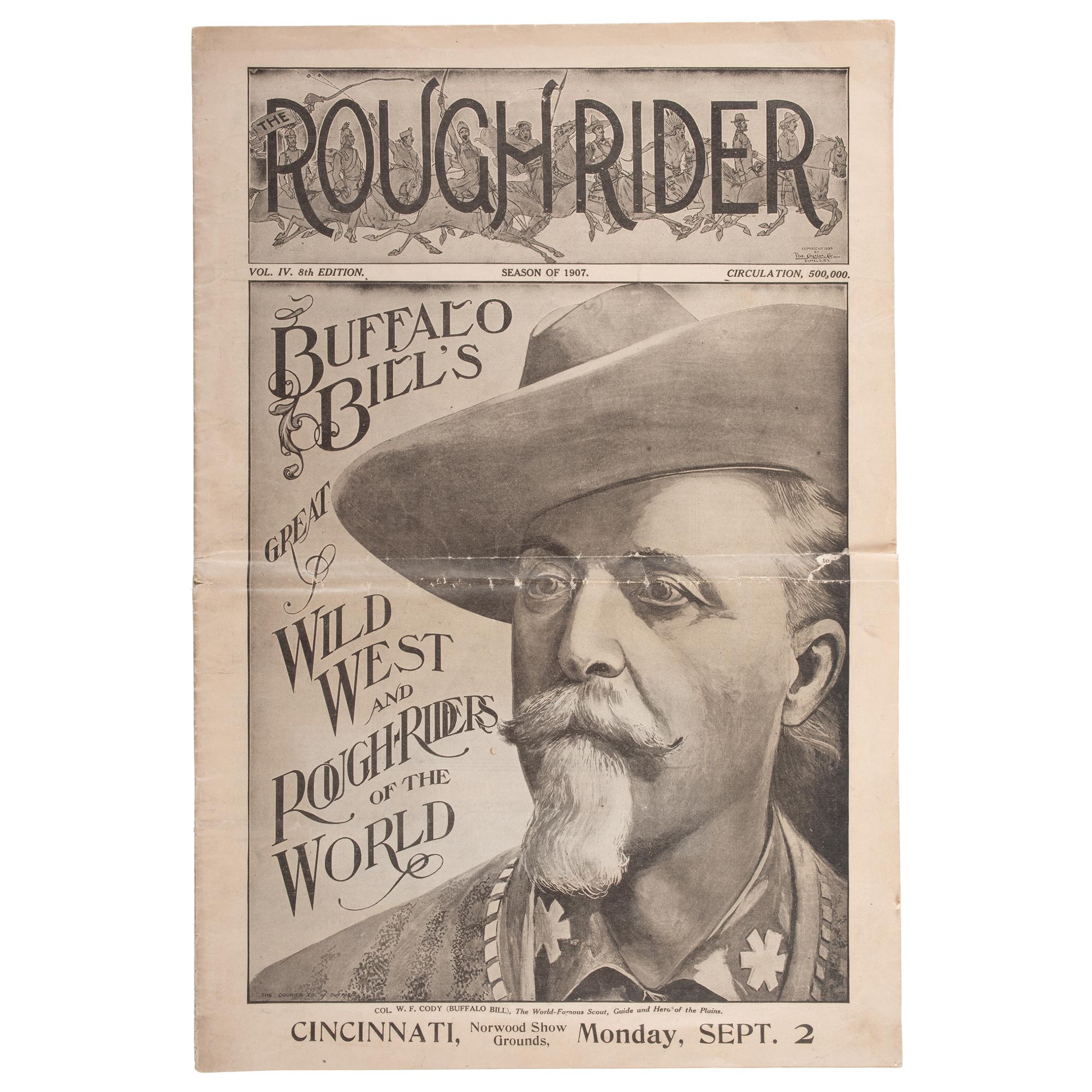 Buffalo Bill Wild West Programs for 1905 and 1908, Plus