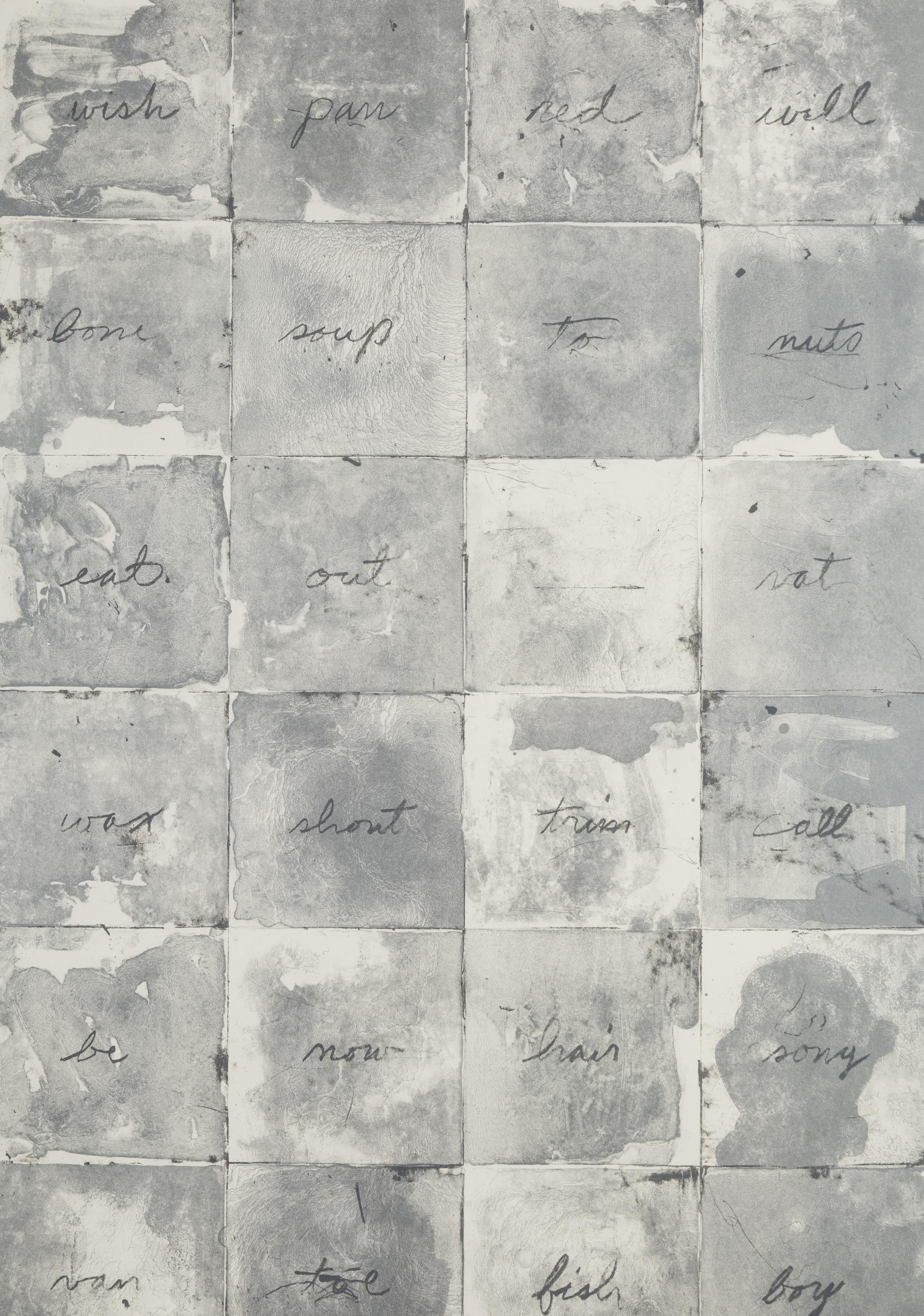 Wall Chart III , 1974