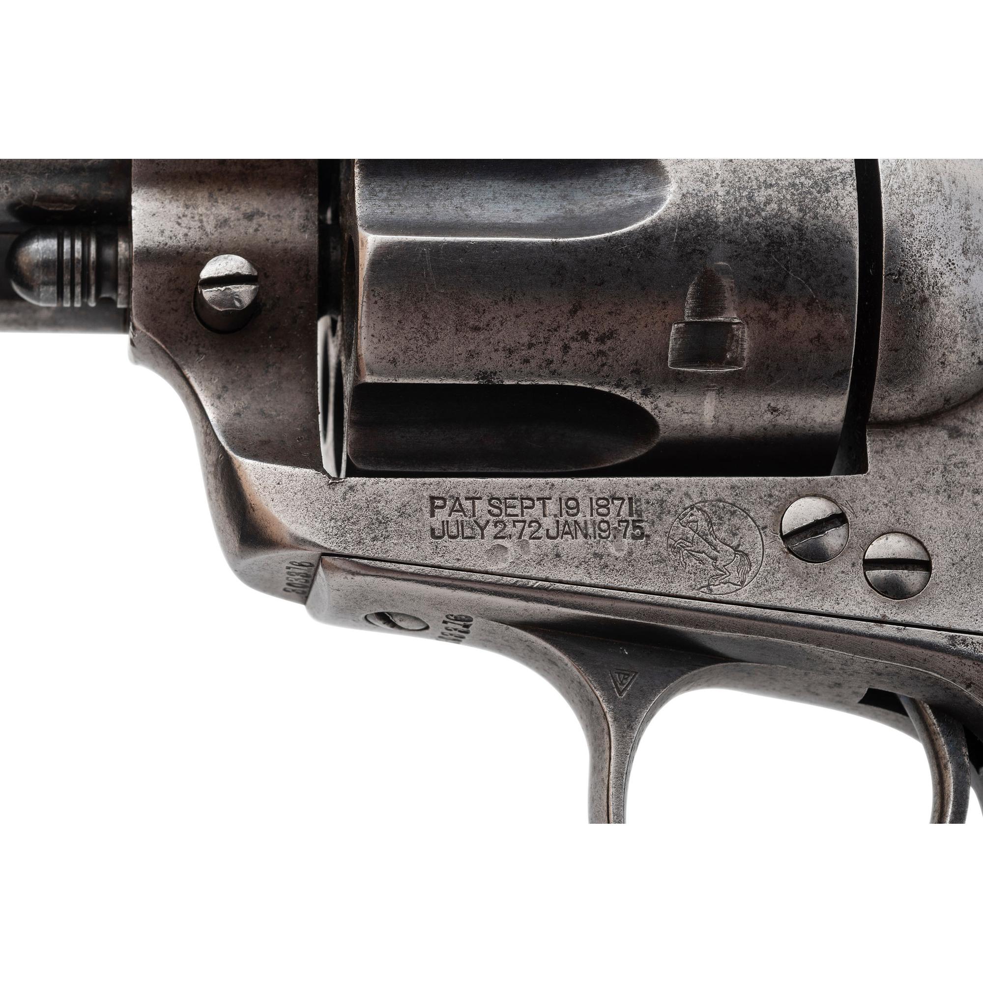 ** Mexican Marked Colt Single Action Army .38 WCF