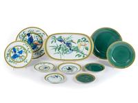 A Hermes "Toucans" Porcelain Dinner Service