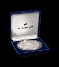 [WESTERN SAMOA] A 1986 Kon Tiki 5-Troy oz. Commemorative Silver Proof Coin