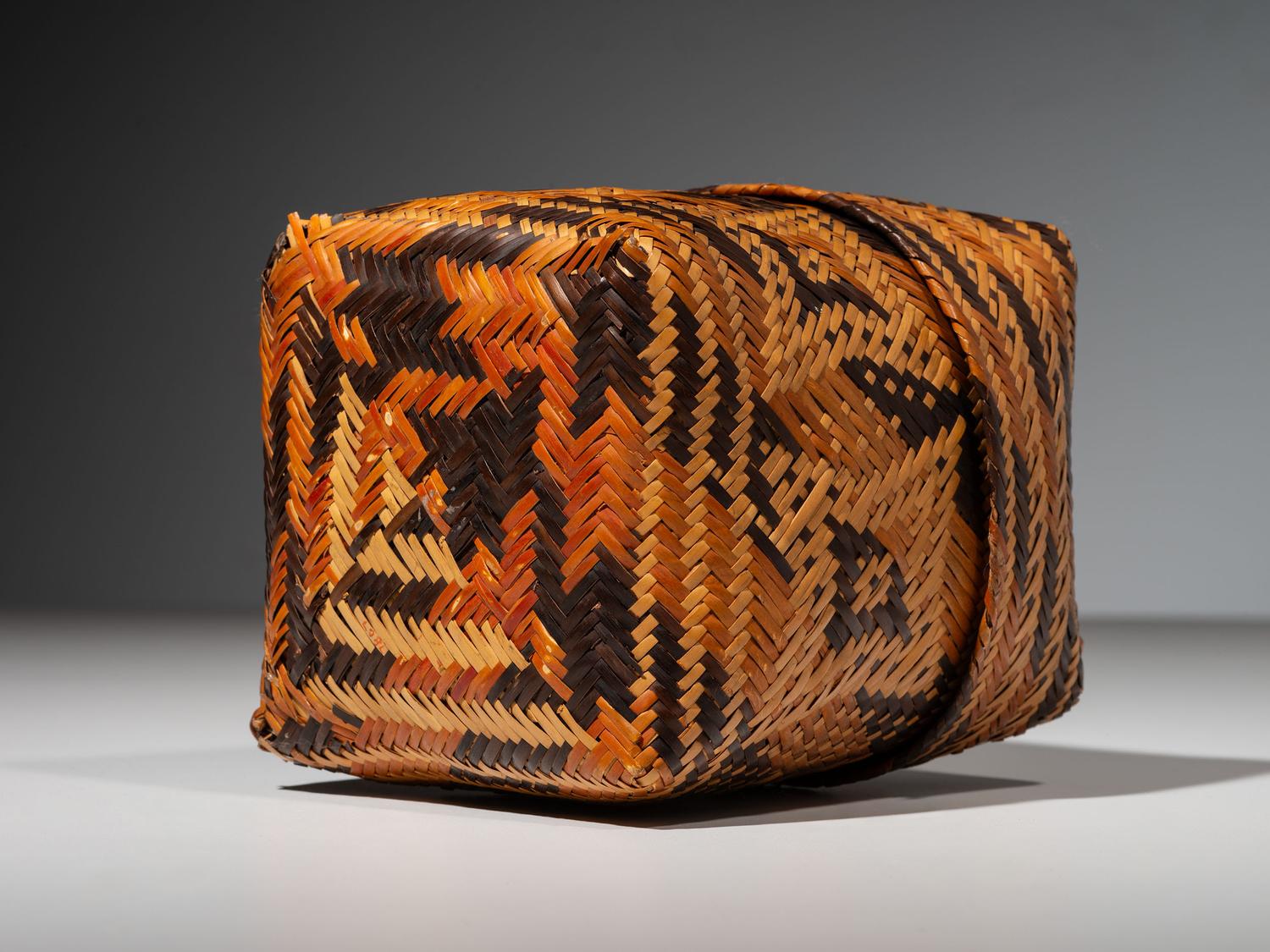 Chitimacha Double-Walled Lidded Basket