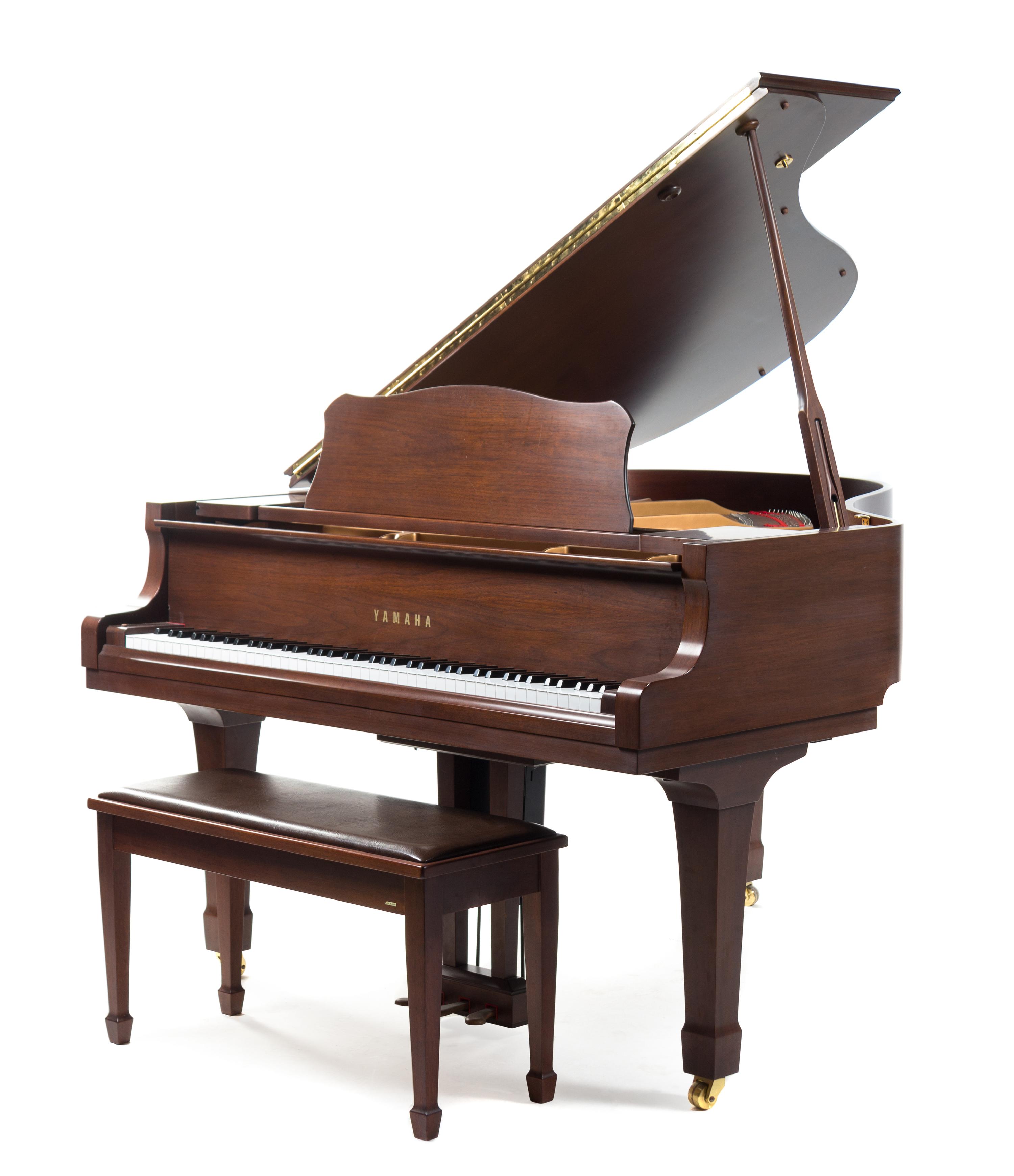 A Yamaha Baby Grand Player Piano Length 68 inches.
