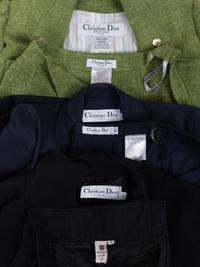 Three Designer Ensembles: Two Christian Dior ensembles and One Dior Jacket with Ungaro Skirt, 1990-2000s