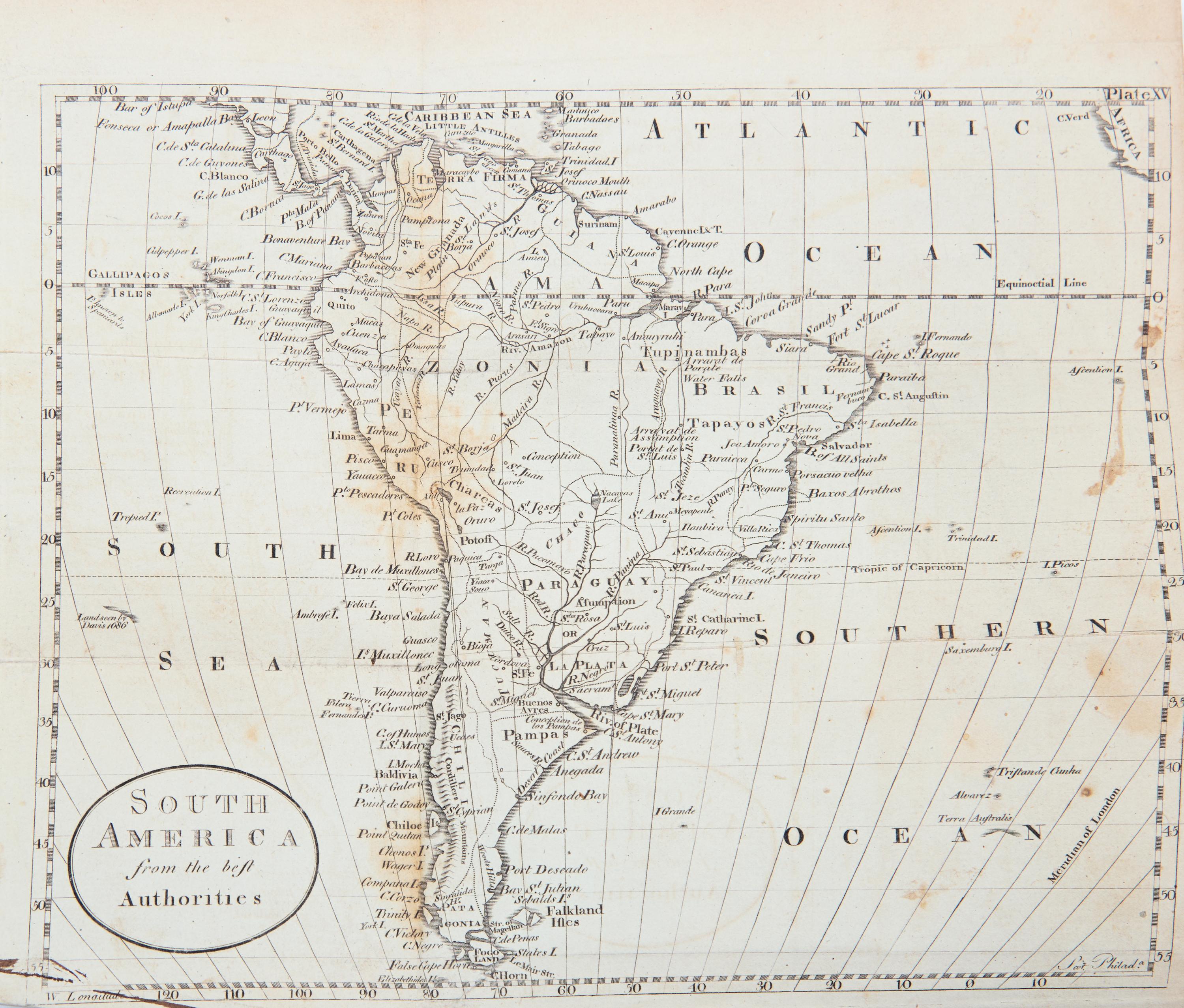 [Americana] (Morse, Jedidiah). The History of America, in Two Books...