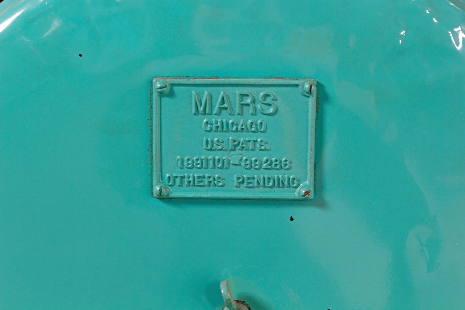 An American Painted Metal Two-light Search Light