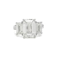 JB STAR, DIAMOND AND PLATINUM RING