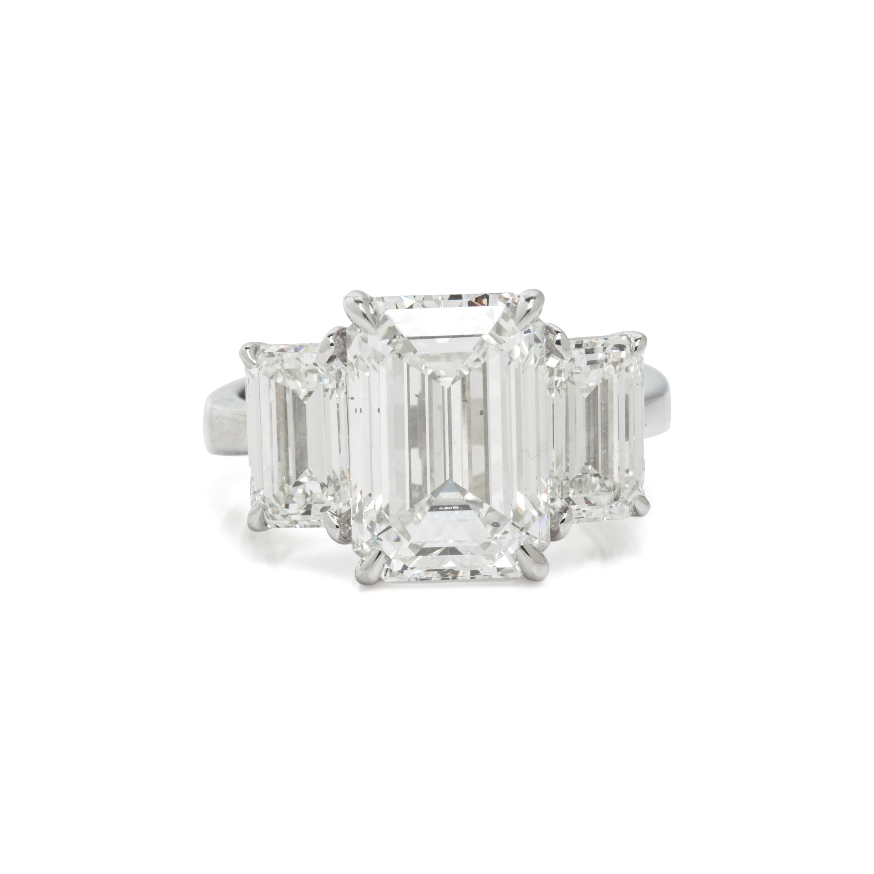 JB STAR, DIAMOND AND PLATINUM RING