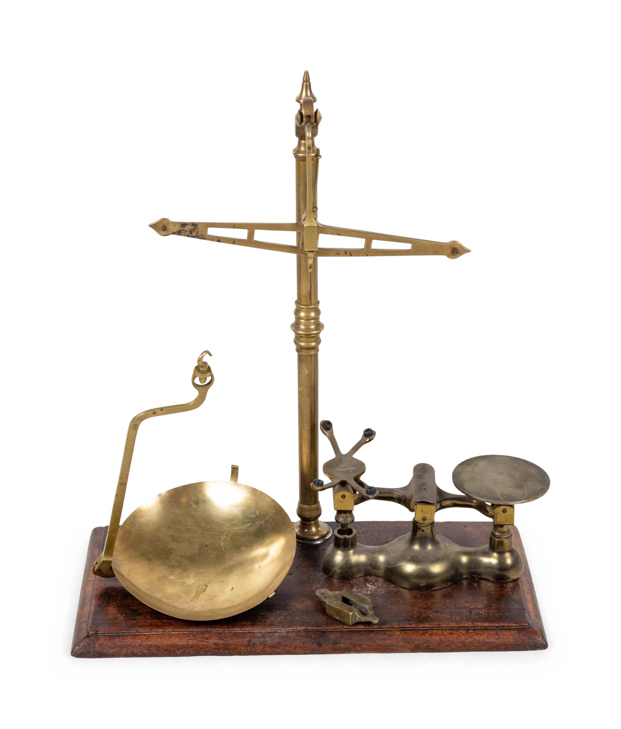 Two Brass Scales