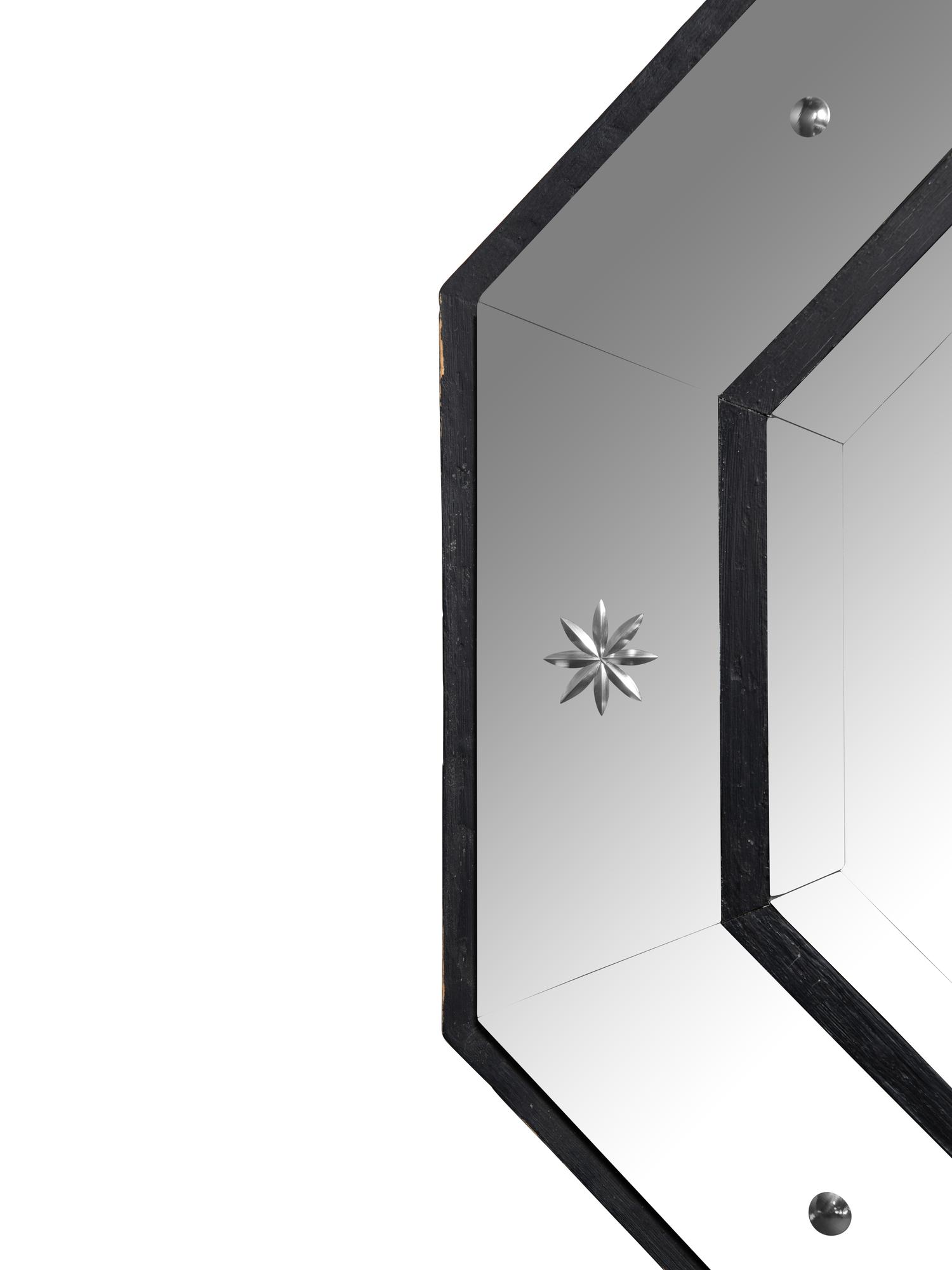 A Venetian Style Octagonal Mirror