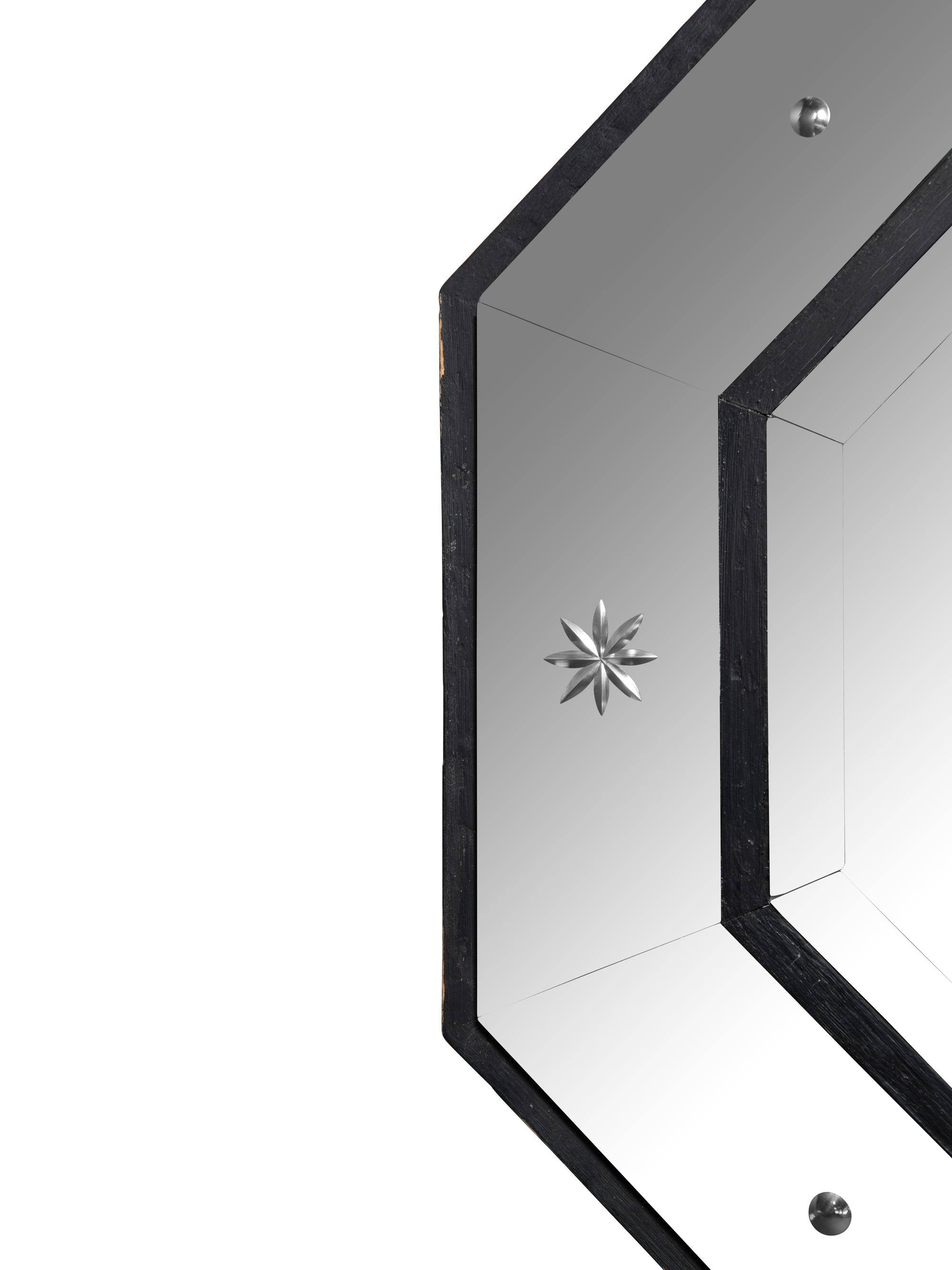 A Venetian Style Octagonal Mirror