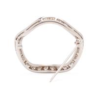 DIAMOND CIRCLE BROOCH