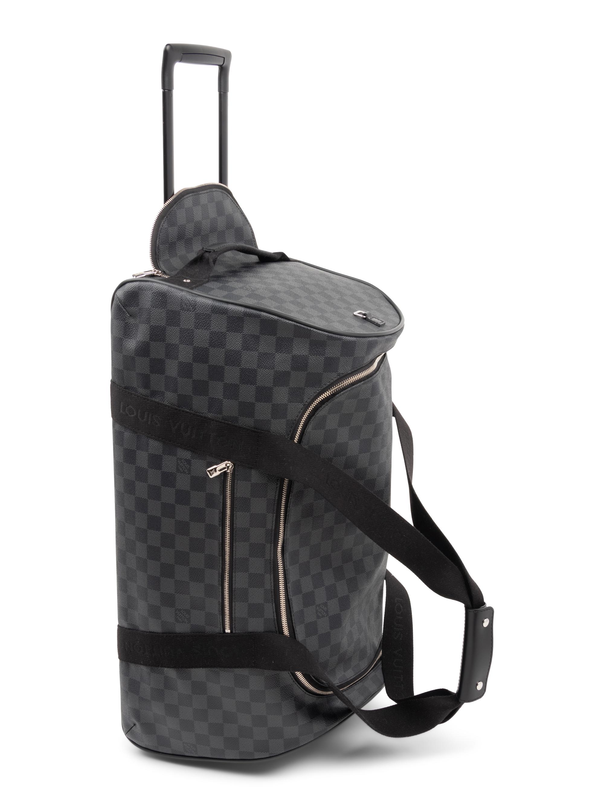 Louis Vuitton Néo Éole 55 Damier Graphite Coated Canvas Rolling Travel Bag, 2017