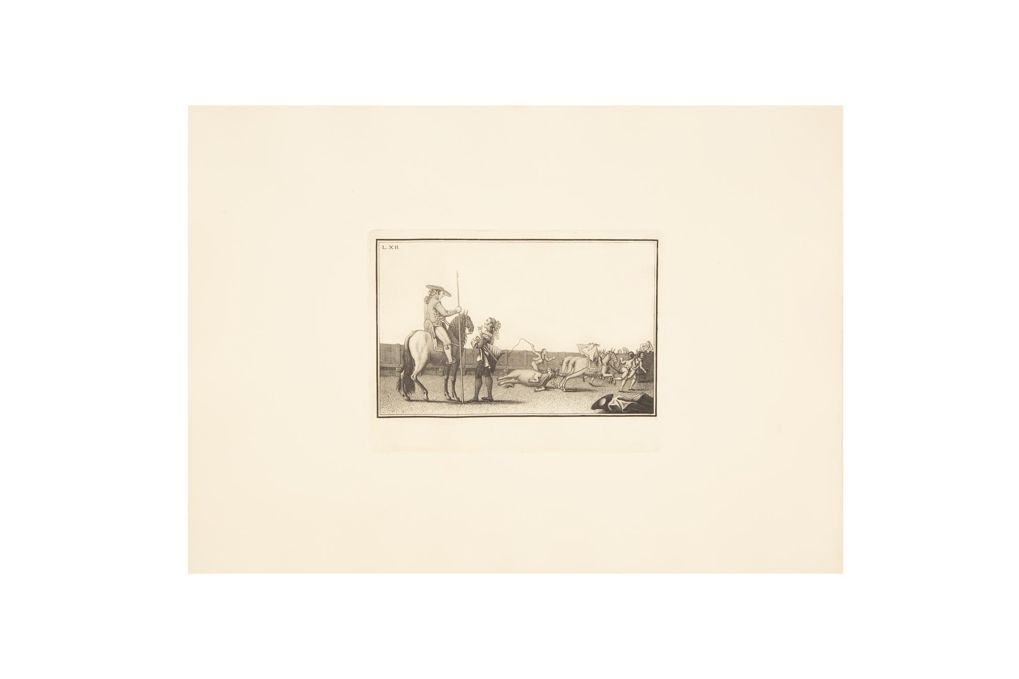 Luis Fernandes Noseret (Spanish, 18th Century) Coleccion de las Principales Suertes de una Corrida de Toros