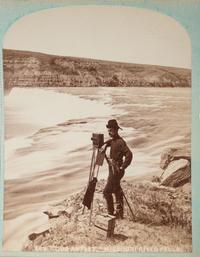 HAYNES, Frank J. (1853-1921), photographer. A group of 7 stereoviews highlighted by two self portraits of Haynes with his camera.