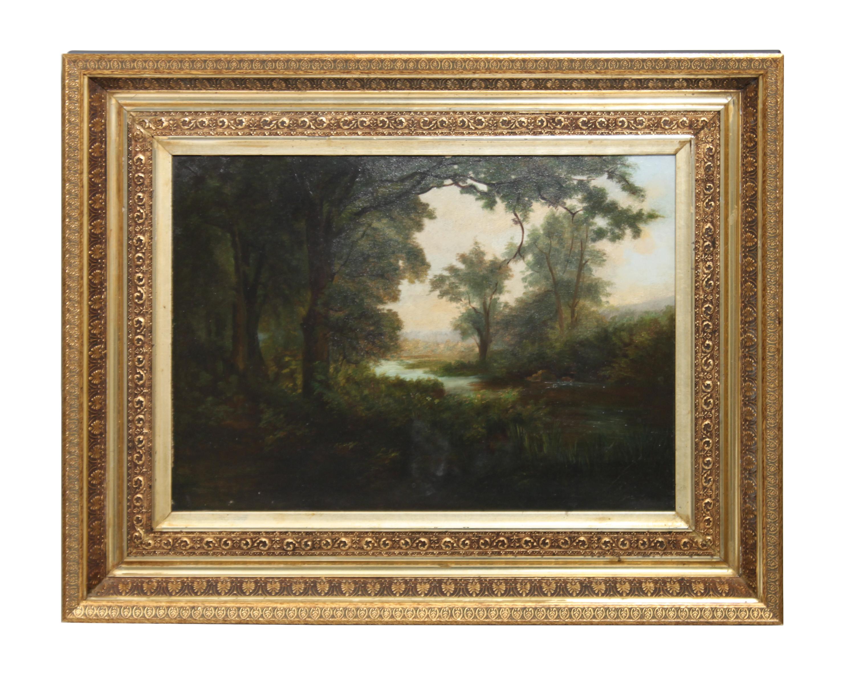 Attributed to William Keith, (American/ Scottish, 1838-1911), Woodlands