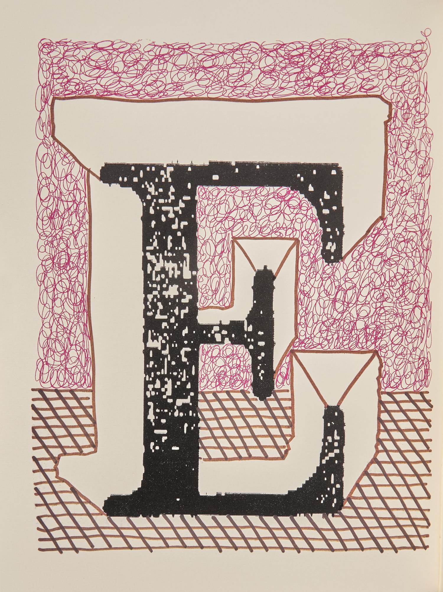 [Art] Hockney, David, and Stephen Spender, et al. Hockney's Alphabet