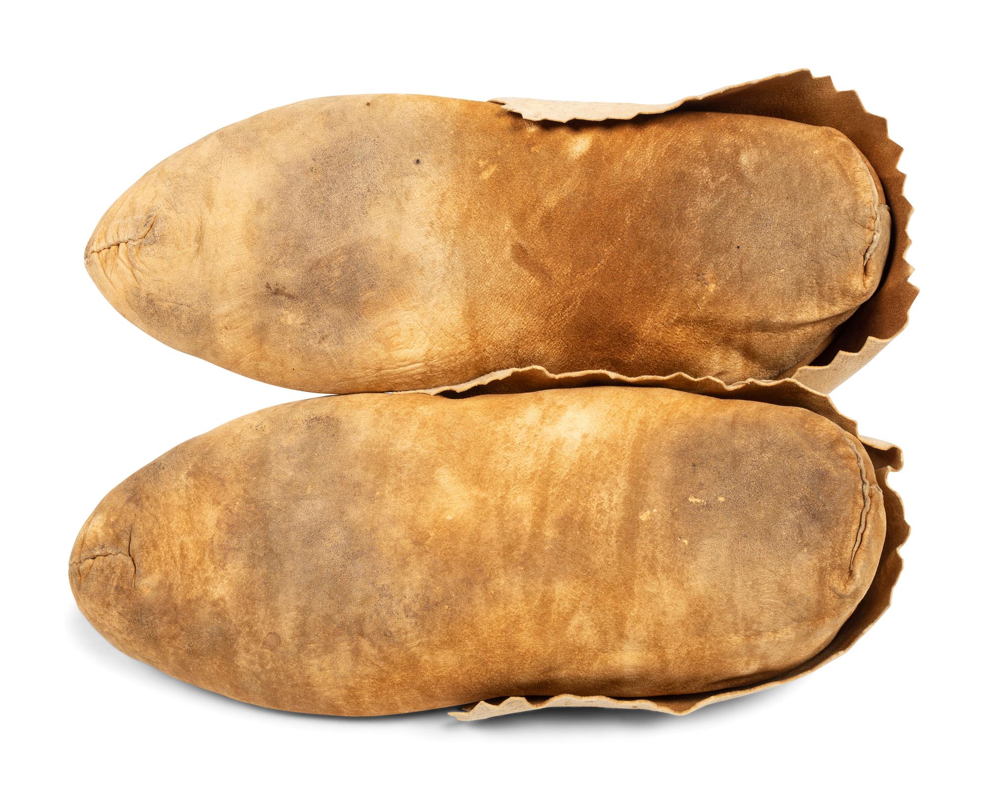 Group of Cree and Menominee Moccasins